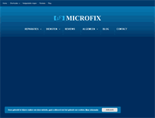 Tablet Screenshot of microfix.nl