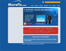 Tablet Screenshot of microfix.com